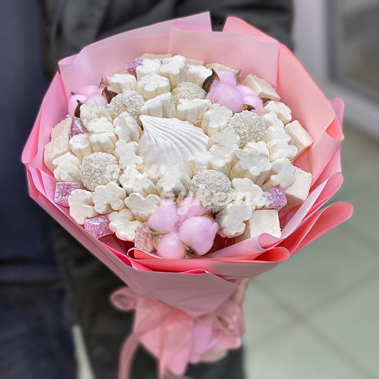 Букет из маршмеллоу и Raffaello